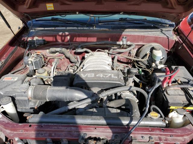 5TBBT44173S400044 - 2003 TOYOTA TUNDRA ACCESS CAB SR5 RED photo 11