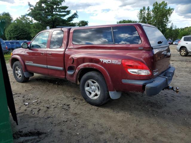 5TBBT44173S400044 - 2003 TOYOTA TUNDRA ACCESS CAB SR5 RED photo 2