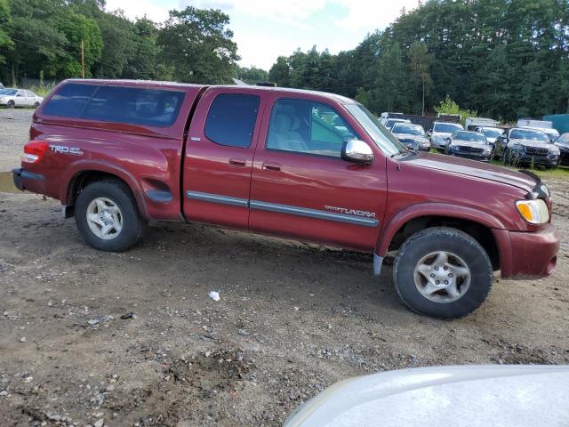 5TBBT44173S400044 - 2003 TOYOTA TUNDRA ACCESS CAB SR5 RED photo 4