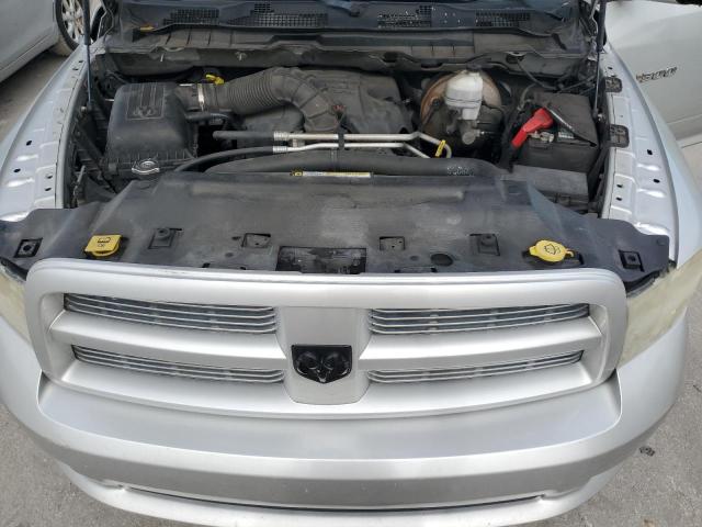 1D7RB1CT5BS670685 - 2011 DODGE RAM 1500 SILVER photo 11