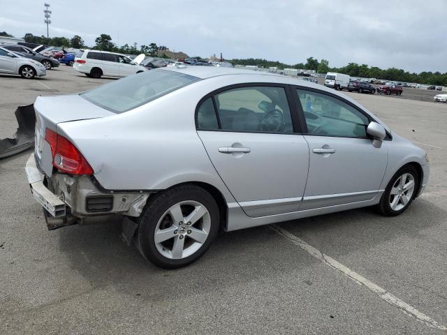 1HGFA16807L054709 - 2007 HONDA CIVIC EX SILVER photo 3