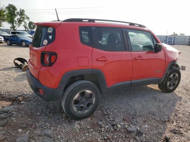 ZACCJBAB9HPE74749 - 2017 JEEP RENEGADE SPORT RED photo 3