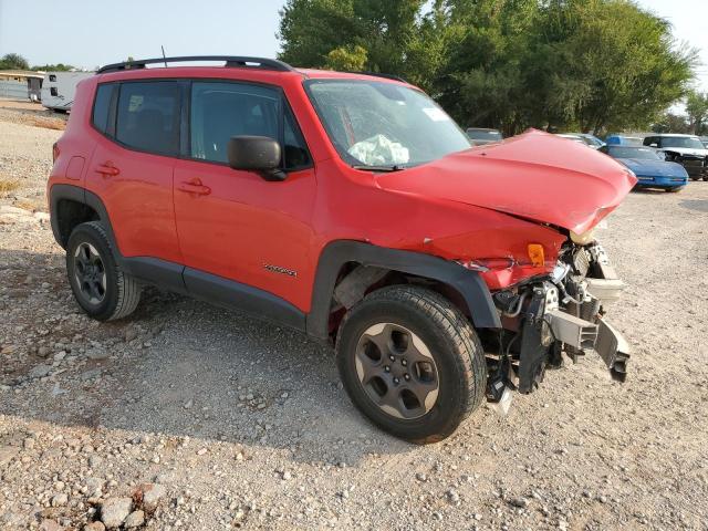 ZACCJBAB9HPE74749 - 2017 JEEP RENEGADE SPORT RED photo 4