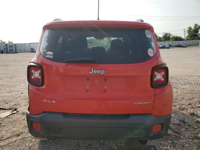 ZACCJBAB9HPE74749 - 2017 JEEP RENEGADE SPORT RED photo 6