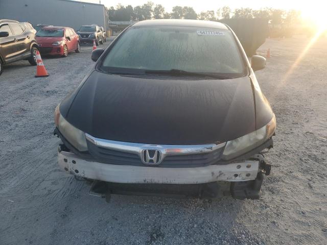 2HGFB2F56CH577958 - 2012 HONDA CIVIC LX BLACK photo 5
