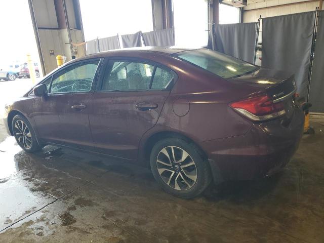 19XFB2F84EE264897 - 2014 HONDA CIVIC EX BURGUNDY photo 2