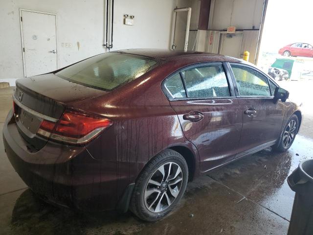 19XFB2F84EE264897 - 2014 HONDA CIVIC EX BURGUNDY photo 3