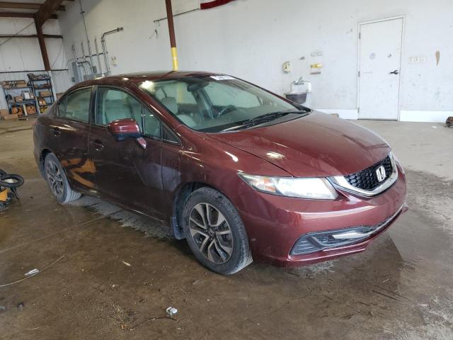 19XFB2F84EE264897 - 2014 HONDA CIVIC EX BURGUNDY photo 4