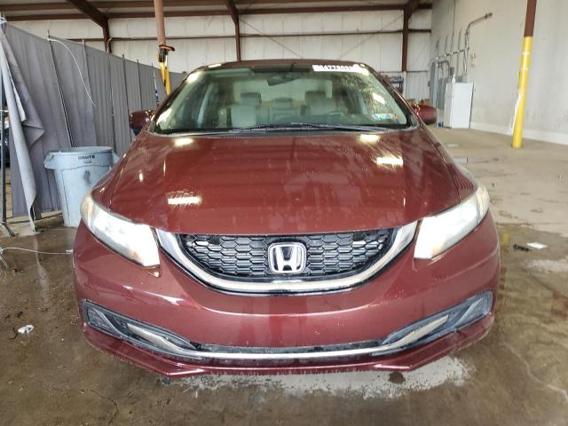 19XFB2F84EE264897 - 2014 HONDA CIVIC EX BURGUNDY photo 5