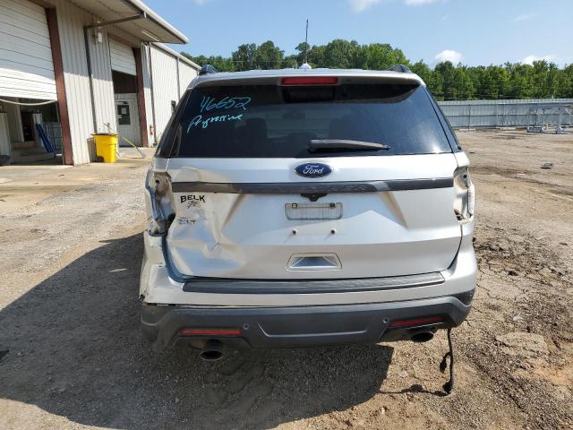 1FM5K7D84KGA04129 - 2019 FORD EXPLORER XLT SILVER photo 6