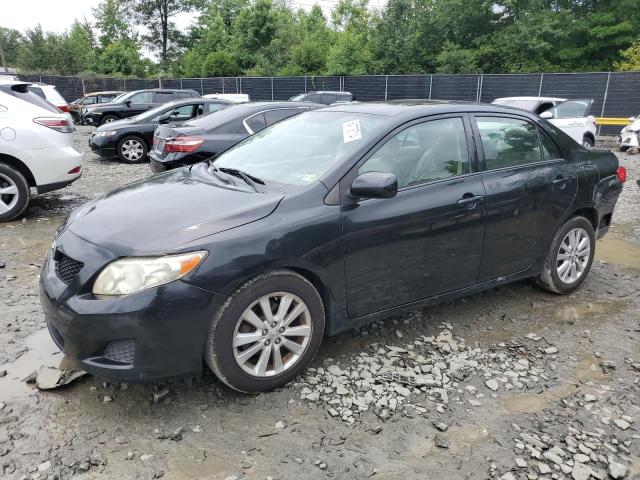 2T1BU40E29C102936 - 2009 TOYOTA COROLLA BASE BLACK photo 1