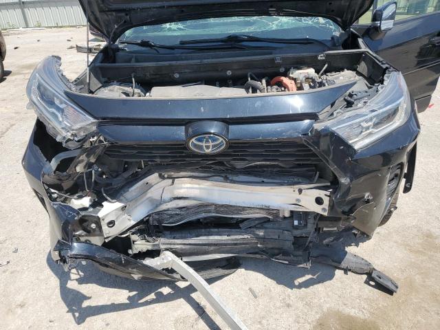 JTMR6RFV7LD006369 - 2020 TOYOTA RAV4 XLE BLACK photo 12