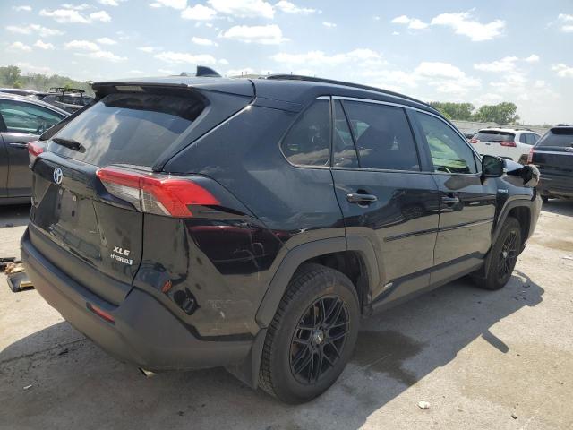 JTMR6RFV7LD006369 - 2020 TOYOTA RAV4 XLE BLACK photo 3