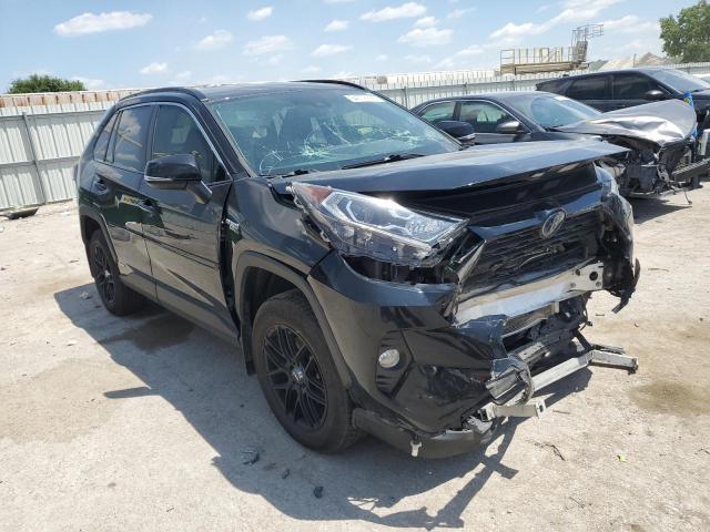 JTMR6RFV7LD006369 - 2020 TOYOTA RAV4 XLE BLACK photo 4