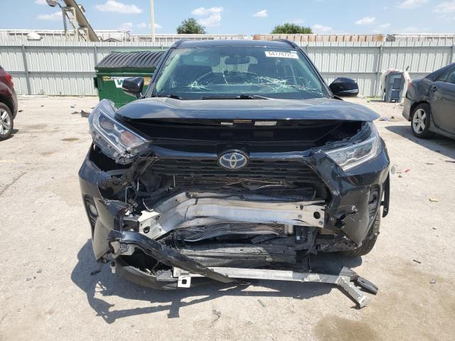 JTMR6RFV7LD006369 - 2020 TOYOTA RAV4 XLE BLACK photo 5