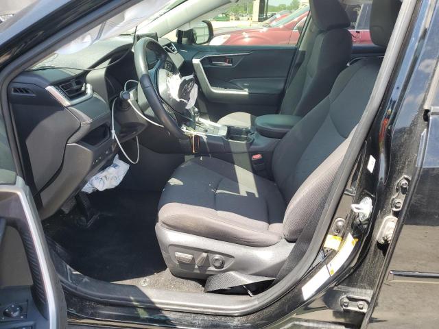 JTMR6RFV7LD006369 - 2020 TOYOTA RAV4 XLE BLACK photo 7