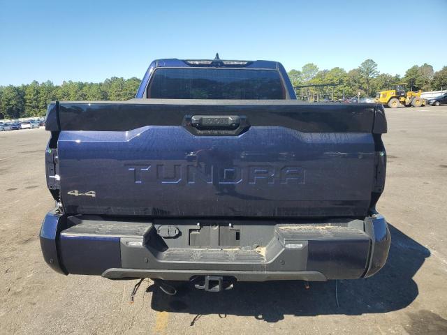 5TFNA5DB6NX009747 - 2022 TOYOTA TUNDRA CREWMAX PLATINUM Blau Foto 6
