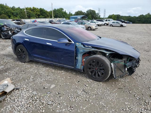 5YJSA1E23HF192341 - 2017 TESLA MODEL S Синій фото 4