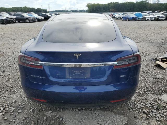 5YJSA1E23HF192341 - 2017 TESLA MODEL S Синій фото 6