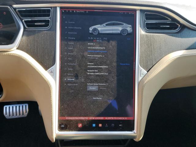 5YJSA1CP8CFP02772 - 2012 TESLA MODEL S Gümüş foto 9