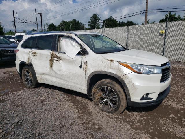 5TDJKRFH1GS279143 - 2016 TOYOTA HIGHLANDER XLE WHITE photo 4