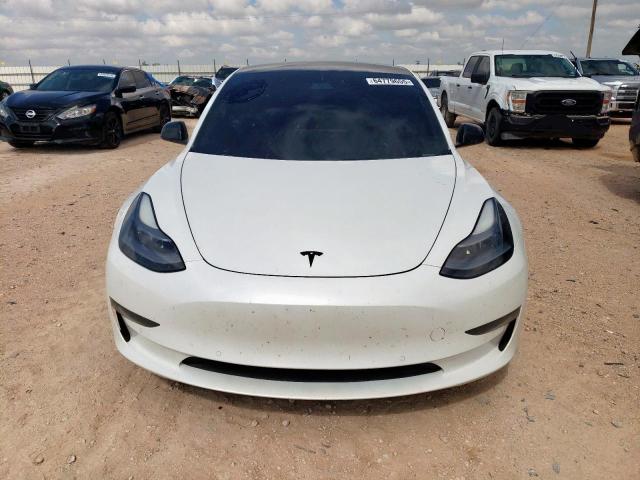 5YJ3E1EA8MF985564 - 2021 TESLA MODEL 3 WHITE photo 5