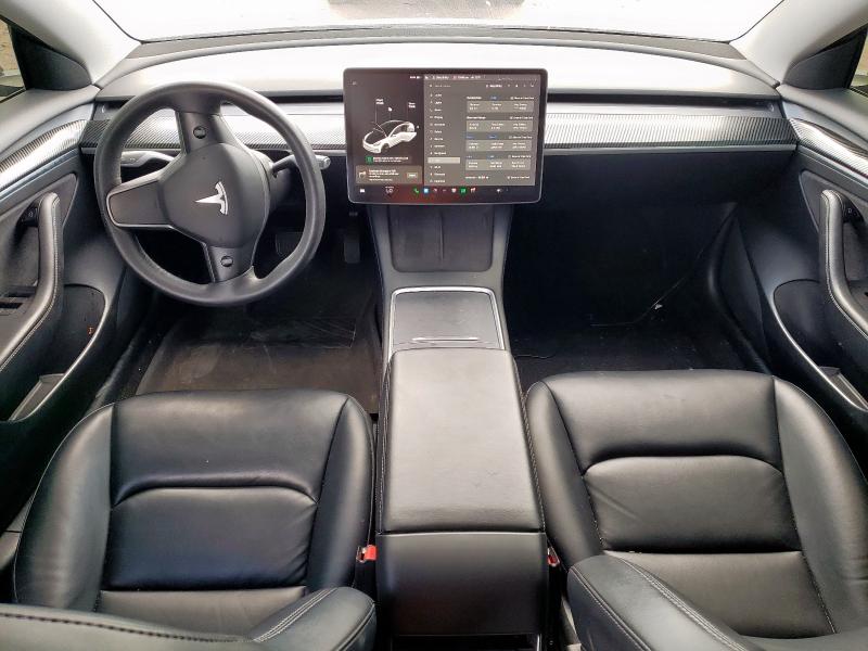 5YJ3E1EA8MF985564 - 2021 TESLA MODEL 3 WHITE photo 8