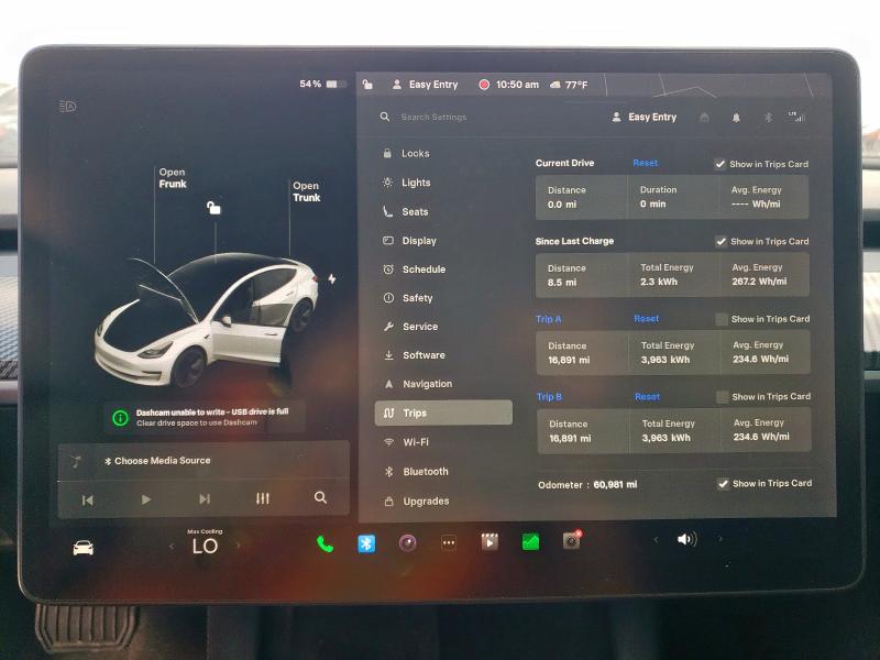 5YJ3E1EA8MF985564 - 2021 TESLA MODEL 3 WHITE photo 9