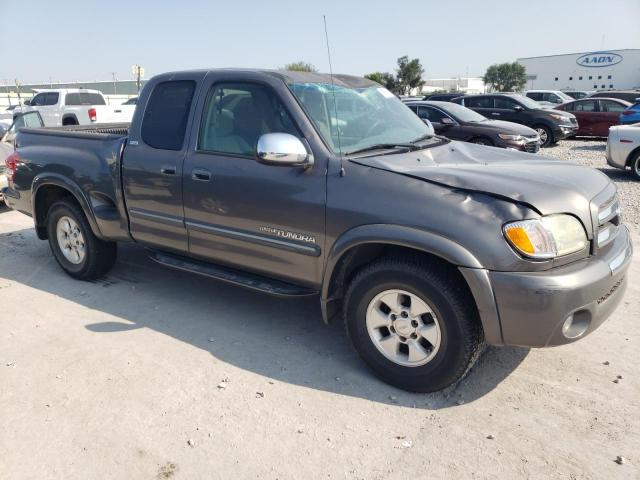 5TBRT34154S447339 - 2004 TOYOTA TUNDRA ACCESS CAB SR5 GRAY photo 4