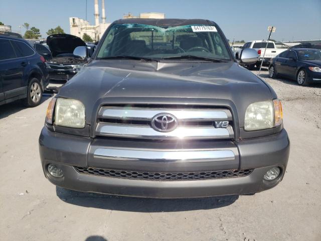 5TBRT34154S447339 - 2004 TOYOTA TUNDRA ACCESS CAB SR5 GRAY photo 5