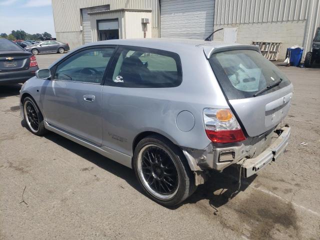 SHHEP33545U500163 - 2005 HONDA CIVIC SI SILVER photo 2