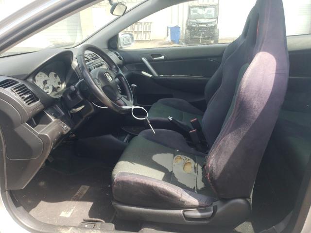SHHEP33545U500163 - 2005 HONDA CIVIC SI SILVER photo 7