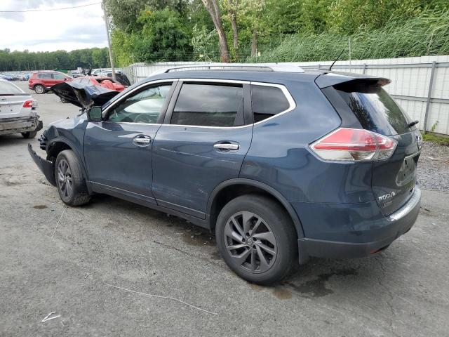 5N1AT2MV3GC869595 - 2016 NISSAN ROGUE S BLUE photo 2