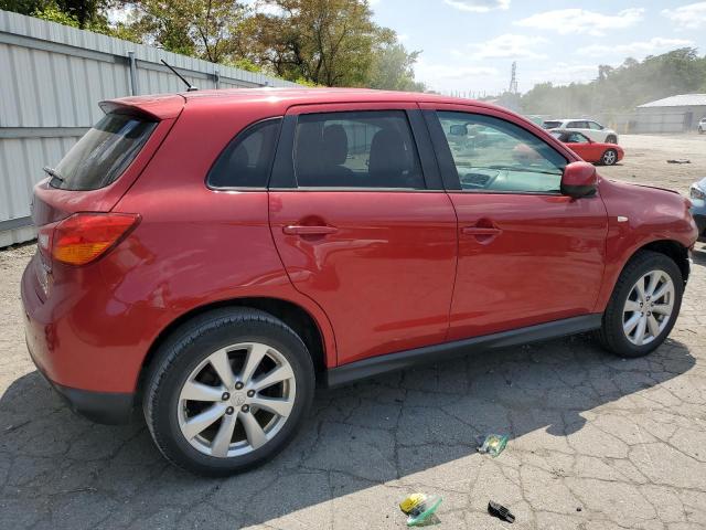 4A4AR3AU4FE013609 - 2015 MITSUBISHI OUTLANDER ES RED photo 3