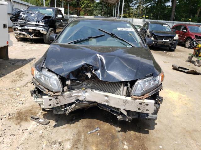 19XFB2F99CE316739 - 2012 HONDA CIVIC EXL BLACK photo 5