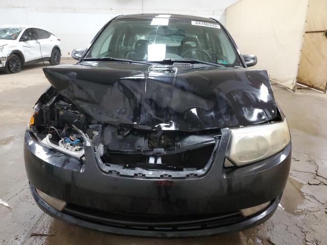 1G8AL55F07Z109211 - 2007 SATURN ION LEVEL 3 BLACK photo 5