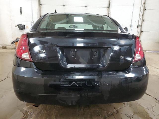 1G8AL55F07Z109211 - 2007 SATURN ION LEVEL 3 BLACK photo 6