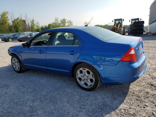 3FAHP0HA4BR143439 - 2011 FORD FUSION SE BLUE photo 2