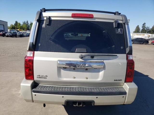 1J8HG58208C182836 - 2008 JEEP COMMANDER LIMITED TAN photo 6