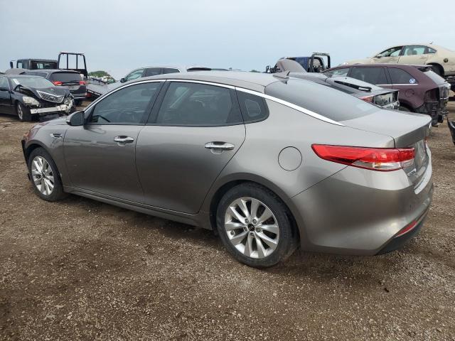 5XXGU4L36HG164444 - 2017 KIA OPTIMA EX GRAY photo 2