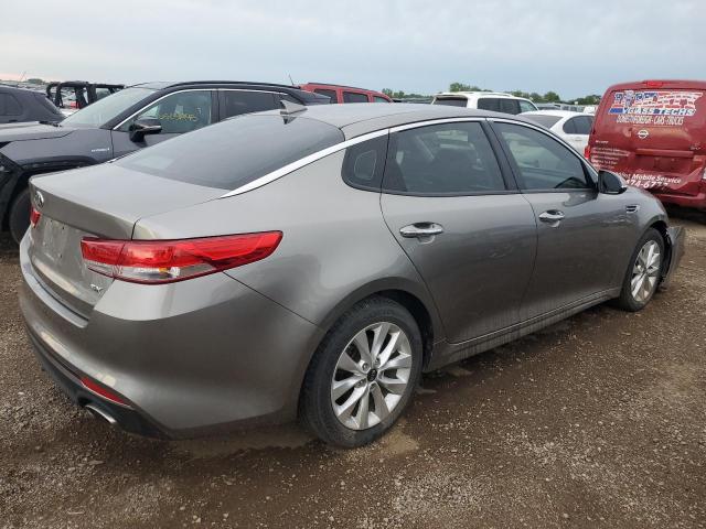 5XXGU4L36HG164444 - 2017 KIA OPTIMA EX GRAY photo 3