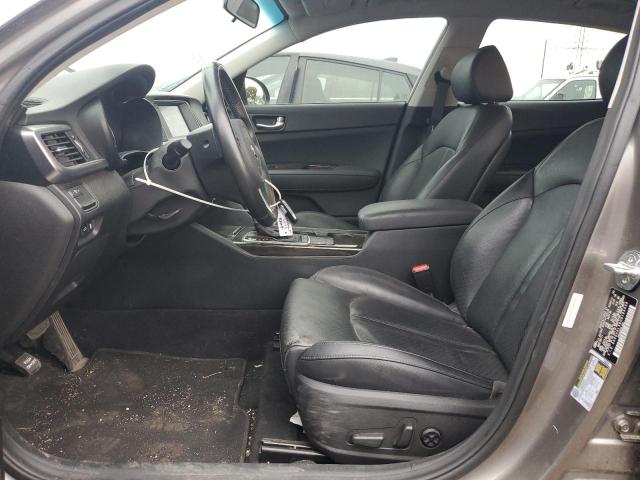 5XXGU4L36HG164444 - 2017 KIA OPTIMA EX GRAY photo 7