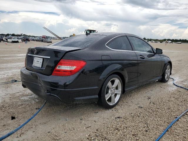 WDDGJ4HB0DF969556 - 2013 MERCEDES-BENZ C 250 BLACK photo 3