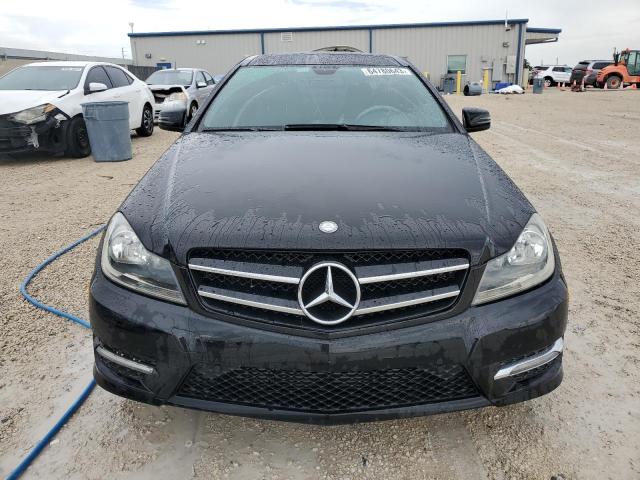 WDDGJ4HB0DF969556 - 2013 MERCEDES-BENZ C 250 BLACK photo 5