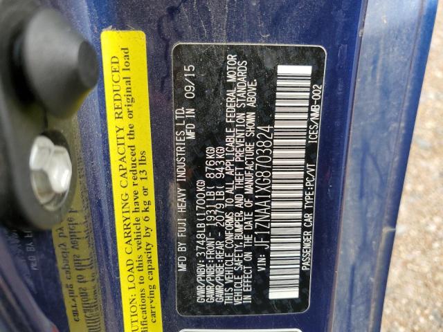 JF1ZNAA1XG8703824 - 2016 TOYOTA SCION FR-S 蓝色 照片 12