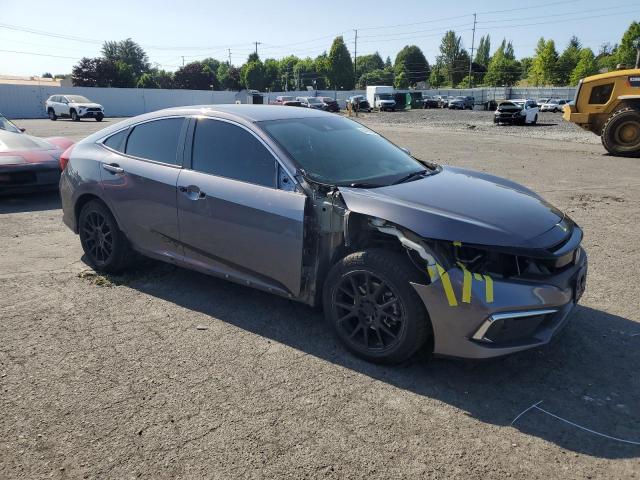 2HGFC2F68LH525317 - 2020 HONDA CIVIC LX ნაცრისფერი ფოტო 4