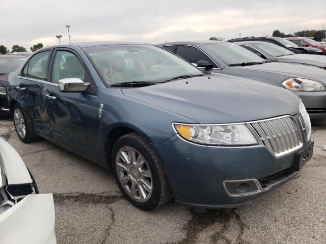 3LNHL2GC1CR832839 - 2012 LINCOLN MKZ BLUE photo 4