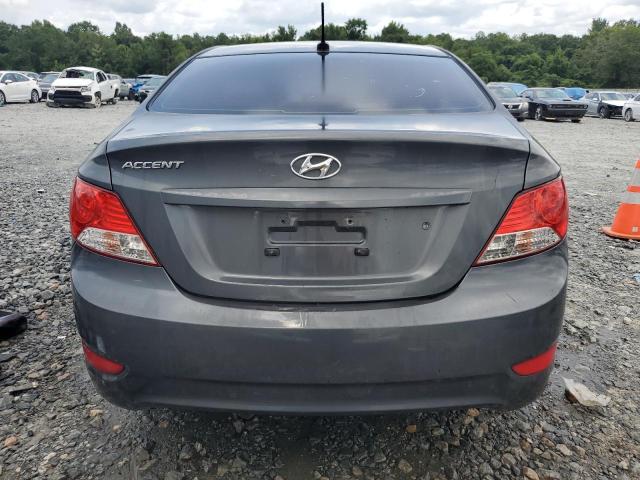 KMHCT4AE4CU092678 - 2012 HYUNDAI ACCENT GLS GRAY photo 6