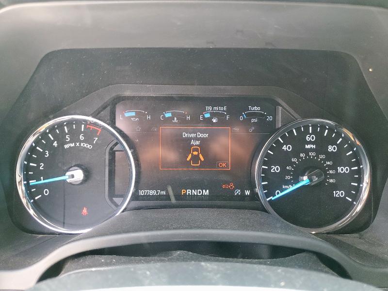 1FMJU1HT1MEA76652 - 2021 FORD EXPEDITION XLT 灰色 照片 9