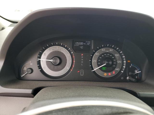 5FNRL5H61CB097333 - 2012 HONDA ODYSSEY EXL WHITE photo 9